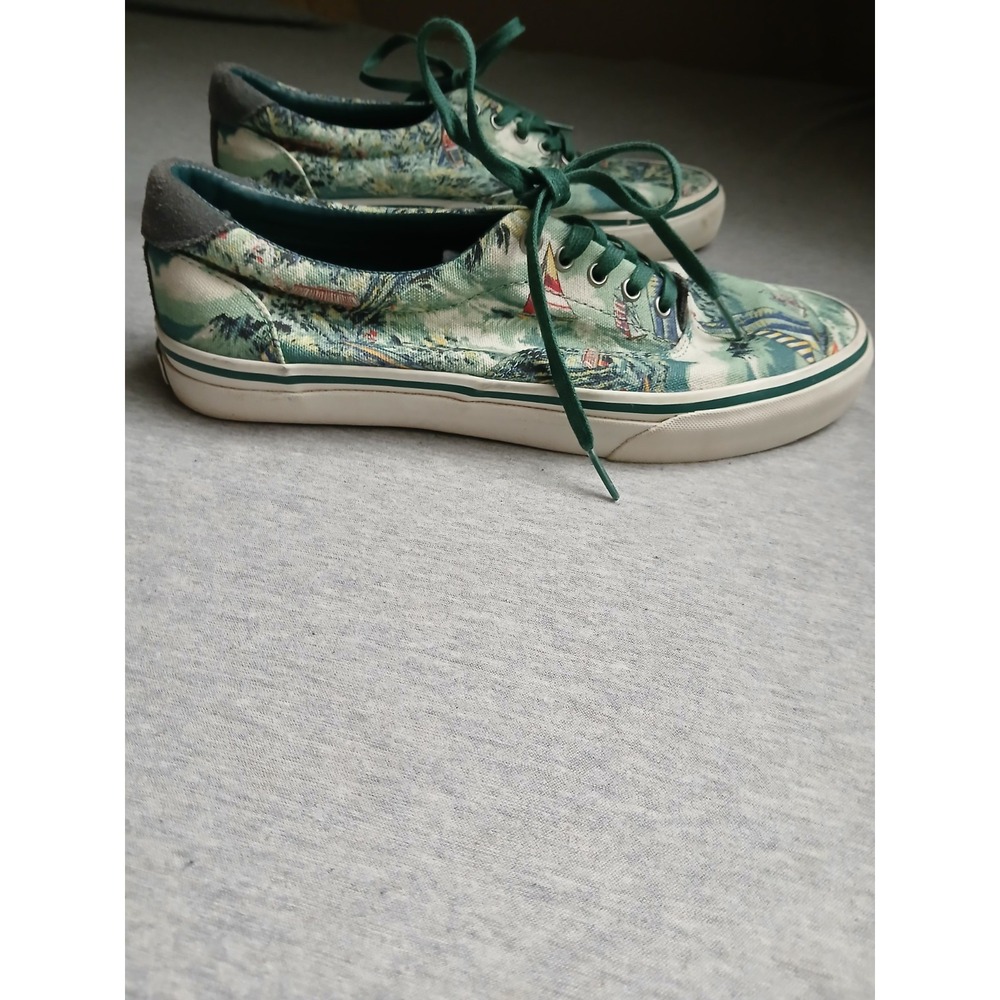 Ralph Lauren Shoes 9 D Thornton III Sailor Comfort Casual Boat Yacht Preppy Grey - Picture 7 of 11